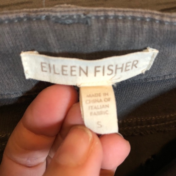 Eileen Fisher Soft Corduroy Straight Leg Pants Sml - Picture 8 of 16